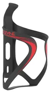 Фляготримач LEZYNE CARBON TEAM CAGE Чорний матовий/Червоний Y14