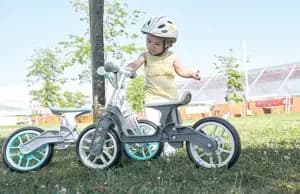 Біговел POLISPORT Balance Bike термопластиковий (2-5 років) до 25 кг кремовий/ментоловий