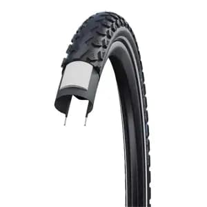 Покришка Schwalbe Land Cruiser Plus 28x2.15 (55-622) Active, PunctureGuard, TwinSkin, GREEN, B/B+RT