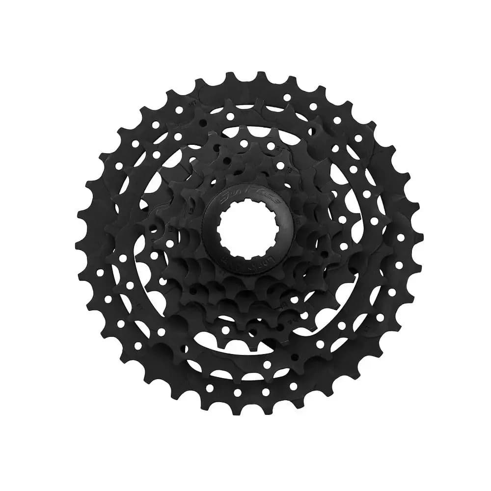 Касета SunRace CSM40 7AV B, 7 швидкостей, 11-34T, Black
