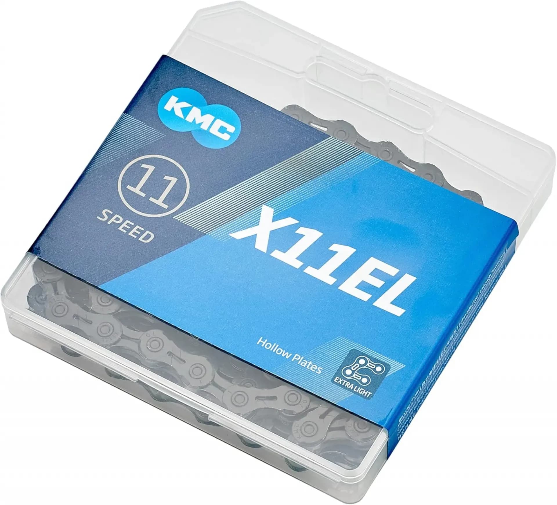 Ланцюг KMC X11EL BlackTech 11 шв., 118 л. + замок