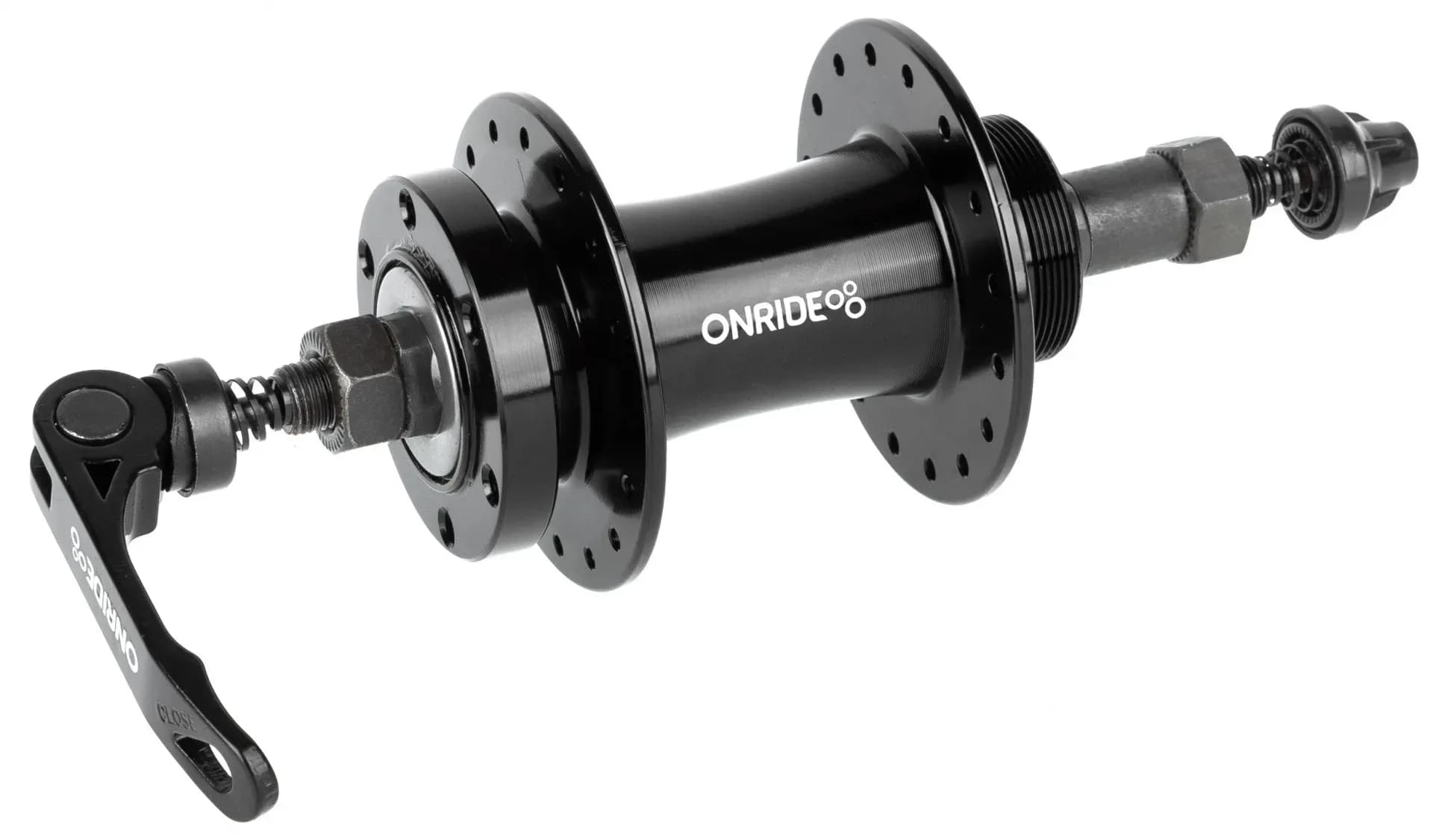 Втулка задня ONRIDE Hub 10R, під трещітку, 36 отворів, disc, кульки, 135 QR, чорна