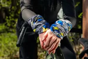 Головний убір ONRIDE Cat бежевий (в комплекті світловідбивайка ONRIDE)