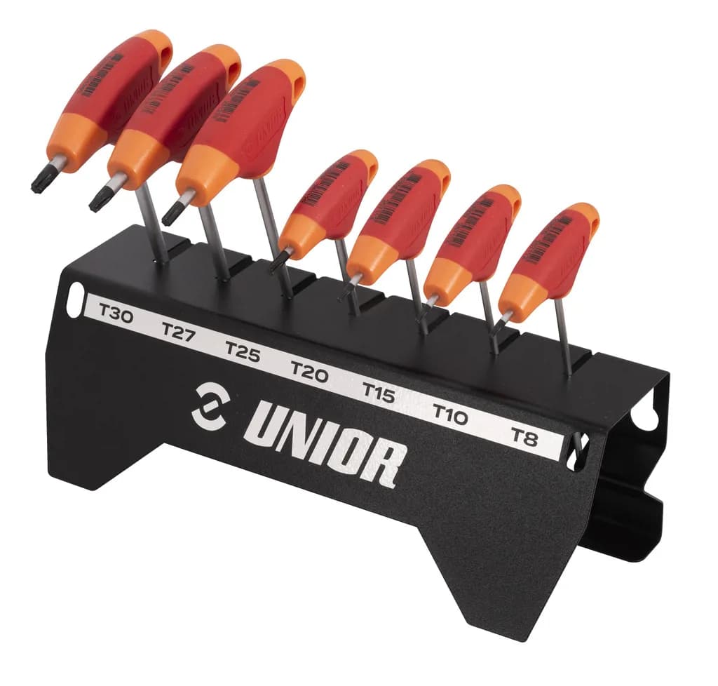 Набір ключів Torx з рукояткою Unior Tools TX8-10-15-20-25-27-30 / 7pcs