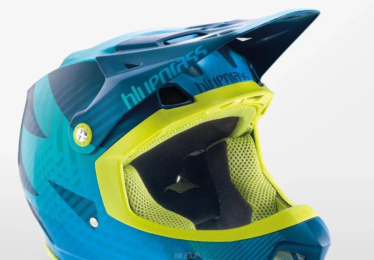 Козирок до шолома BLUEGRASS VISOR BRAVE EAGLE BLUE/GREEN - 2016 DESIGN