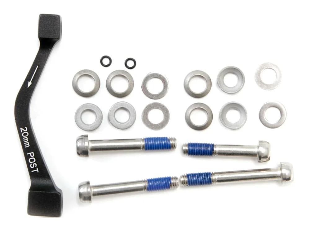 Болти та проставки для гальм SRAM Post Bracket - 20 P (Front180/Rear 160)