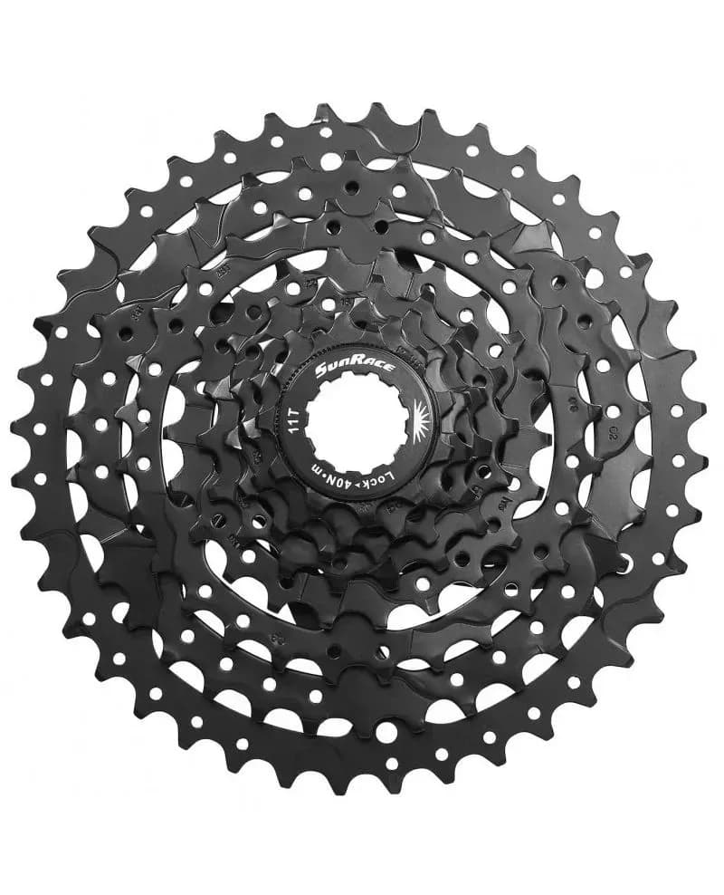 Касета SunRace CSM680 8AY E, 8 швидкостей, 11-42Т, Black