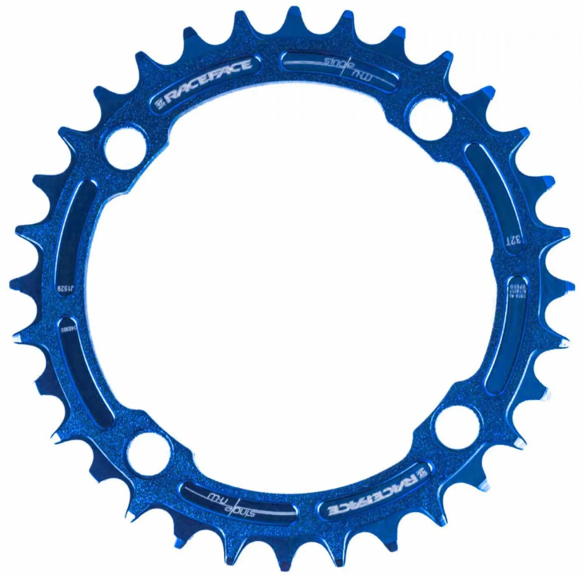 Зірка RACE FACE CHAINRING,NARROW WIDE,104X38,BLU,10-12S