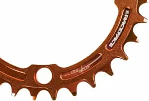 Зірка RACE FACE CHAINRING,NARROW WIDE,104X38,RED,10-12S