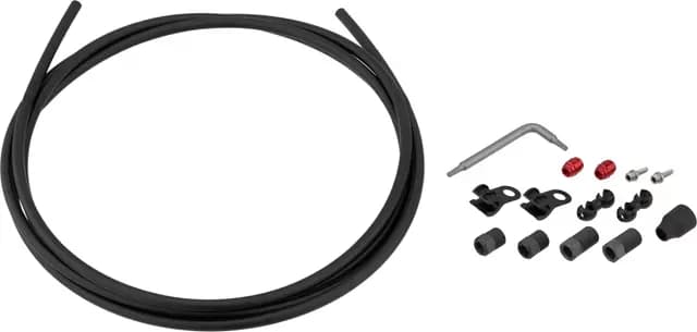 Гідролінія SRAM Disc Brake Hydraulic Hose Kit - Double Compression -2000mmBlk-AVIDCode/R,Elixir1/3,Juicy3,DB 1/3/8,LevelULT/TLM(B1),Level/T,Guide RE,G2 RE/RS/R,S9002P(Red,Force,Rival-2PeTapAXS)