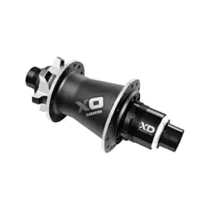 Втулка SRAM Задня X0 DISC 6-болт QR/12 28отв. BLK/SLV Shimano Body
