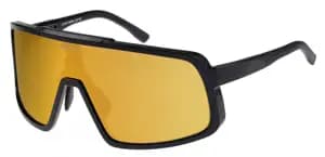 Окуляри R2 REVEL black (TR90), лінза brown, покриття gold full revo, кат. 3
