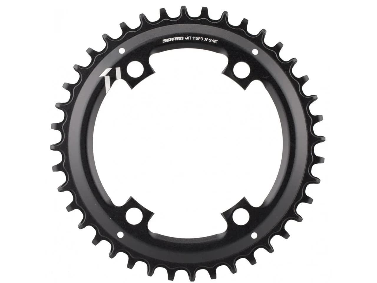 Зірка SRAM X-Sync 40T 11шв Apex1 Asymmetric 110BCD Alum Black BB30 or GXP