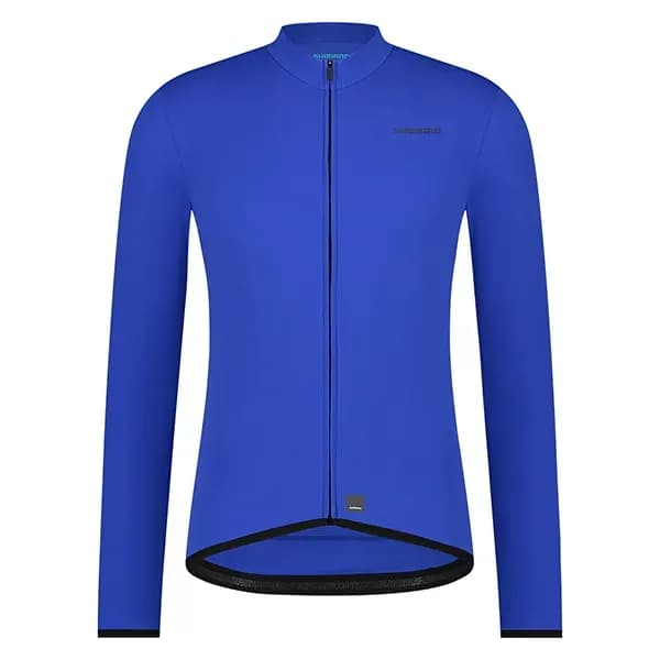 Велоджерсі Shimano Apice long sleeves утеплене, блакитне, розм. M