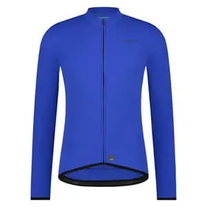 Велоджерсі Shimano Apice long sleeves утеплене, блакитне, розм. M