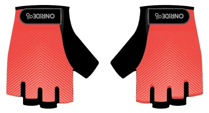 Рукавички ONRIDE TID 20 UA смужки, кораловий розмір XS