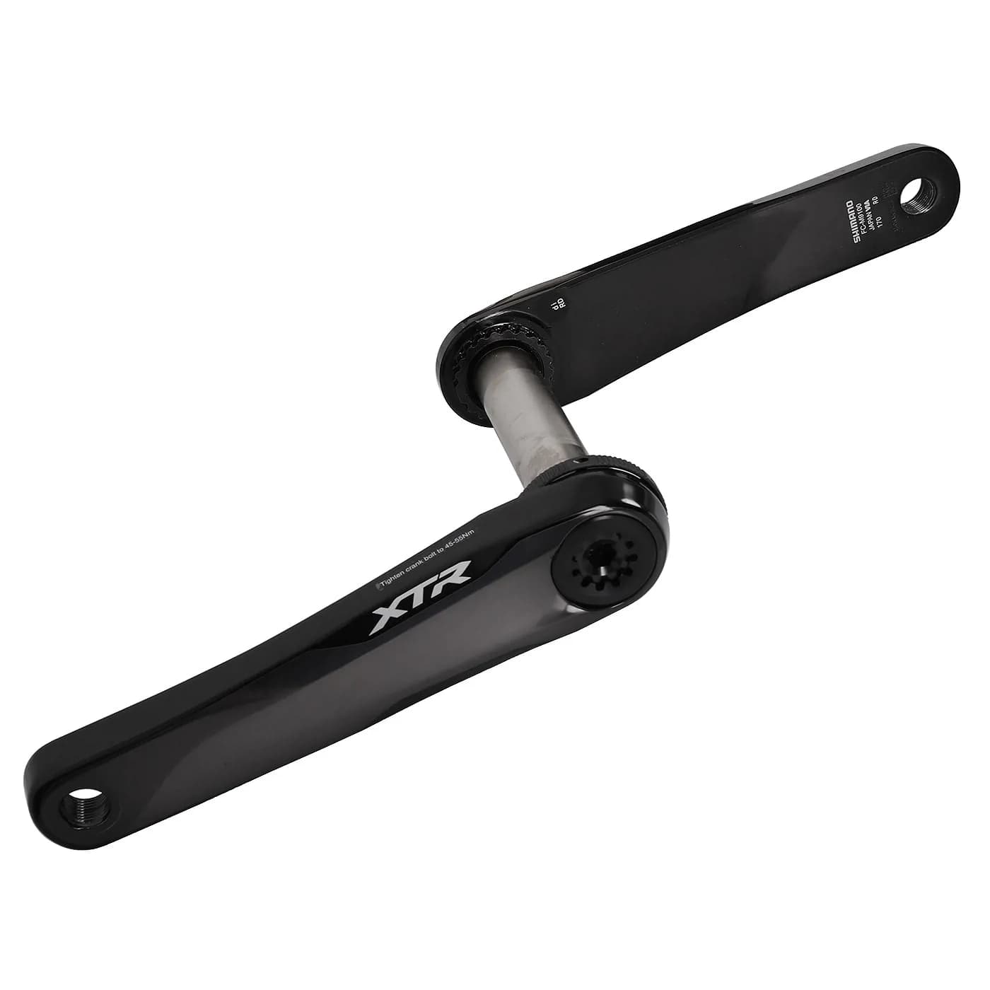 Шатуни Shimano FC-M9100-1 XTR, Hollowtech II 170мм, без зірки, CL-52мм, без каретки