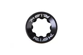 Гайка алюм. RISK M20 для шатунов Shimano с интегрир. осью красная