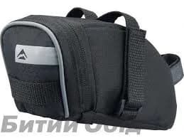 Сумка велосипедна MERIDA BAG/HOOK AND LOOP BLACK/GREY SIZE: M VOLUME:0.5L