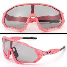 Окуляри велосипдні SCVCN MTB рожеві