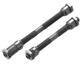 Комплект осей Kenli KL-900, під ексцентрик, перед + зад, 108/145 мм, з конусами/гайками