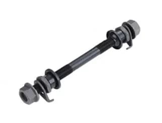 Вісь передня Kenli KL-901-F, під гайки, 150 мм, з конусами/гайками