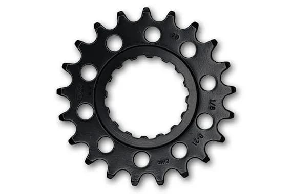 Зірка передня KMC Bosch Gen 2 Wide 21T чорна 1/8"