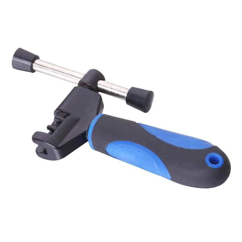 Вижимка ланцюга Kenli KL-9724B, для 1-8 швидкостей, гумова ручка, чорна