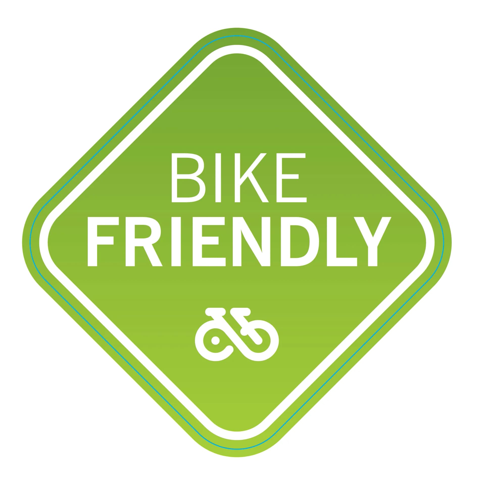 Наліпка Velo Bike Friendly ромб