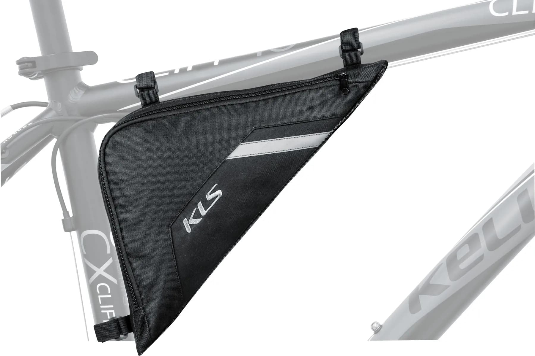 Сумка в трикутник рами KLS Triangle ECO (2,5 л) чорний