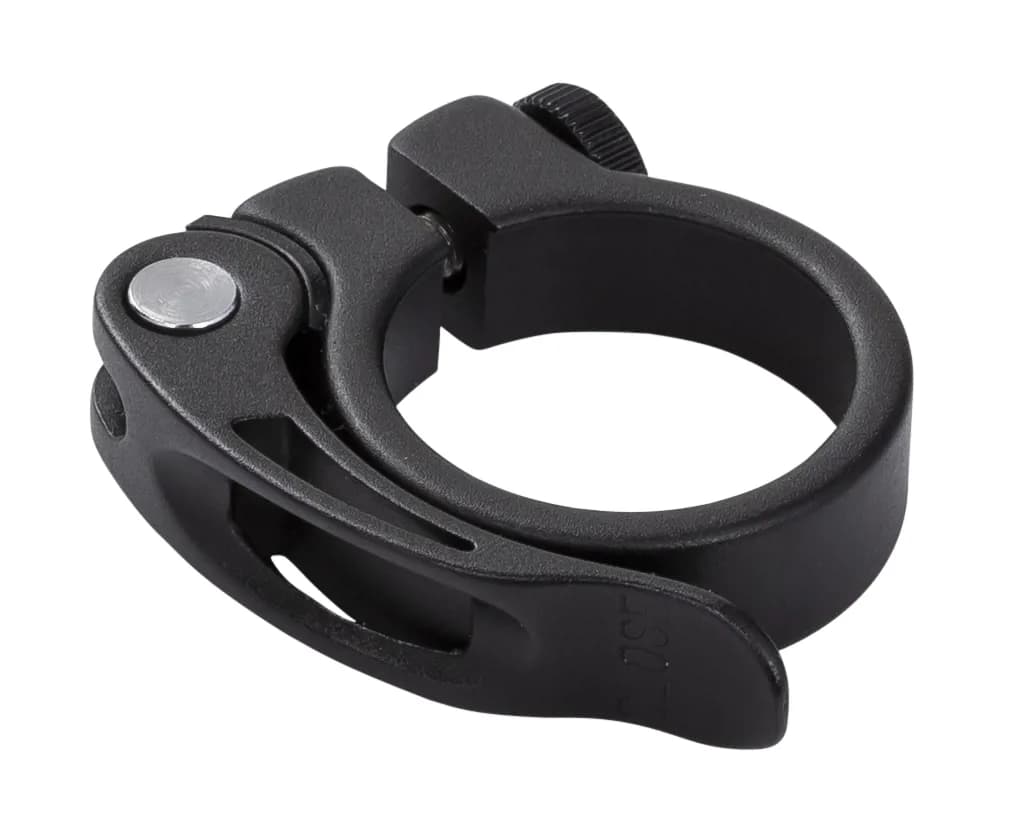Підсідельний хомут з ексцентриком KLS QR PIN чорний 31,8 мм