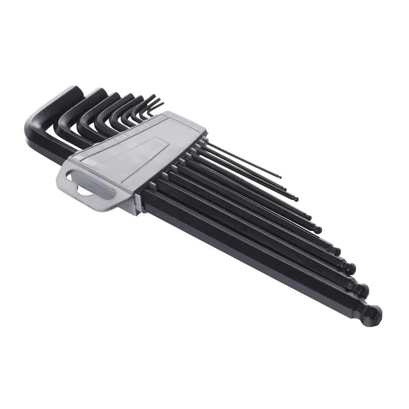 Набір шестигранників Kenli KL-9704, 9 шінструментів, Cr-V, 1.5/2/2.5/3/4/5/6/8/10 мм