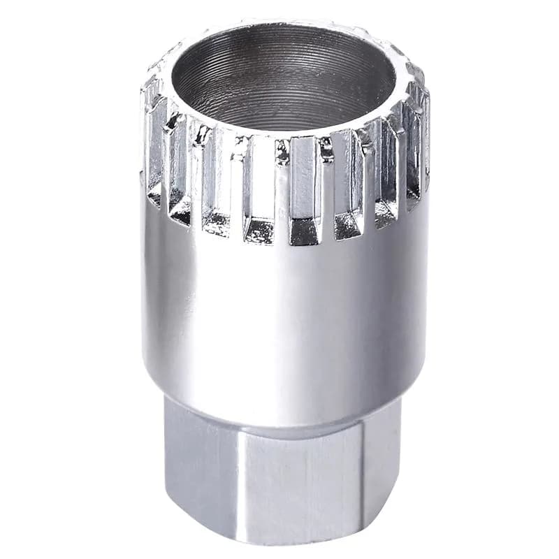 Зйомник каретки Kenli KL-9706B, під ключ, сріблястий