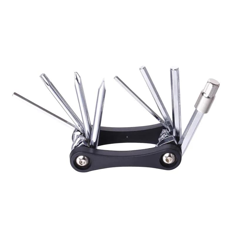 Мультитул Kenli KL-9833C, 9 інструментів, 2.5/3/4/5/6/8 мм, +/-/T25