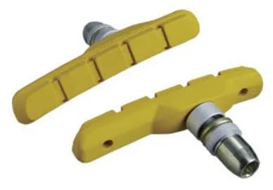Гальмівні колодки Alligator VB-610 72 мм для V-Brake жовті