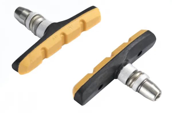 Гальмівні колодки Alligator VB-620 70 мм для V-Brake чорно-жовтий