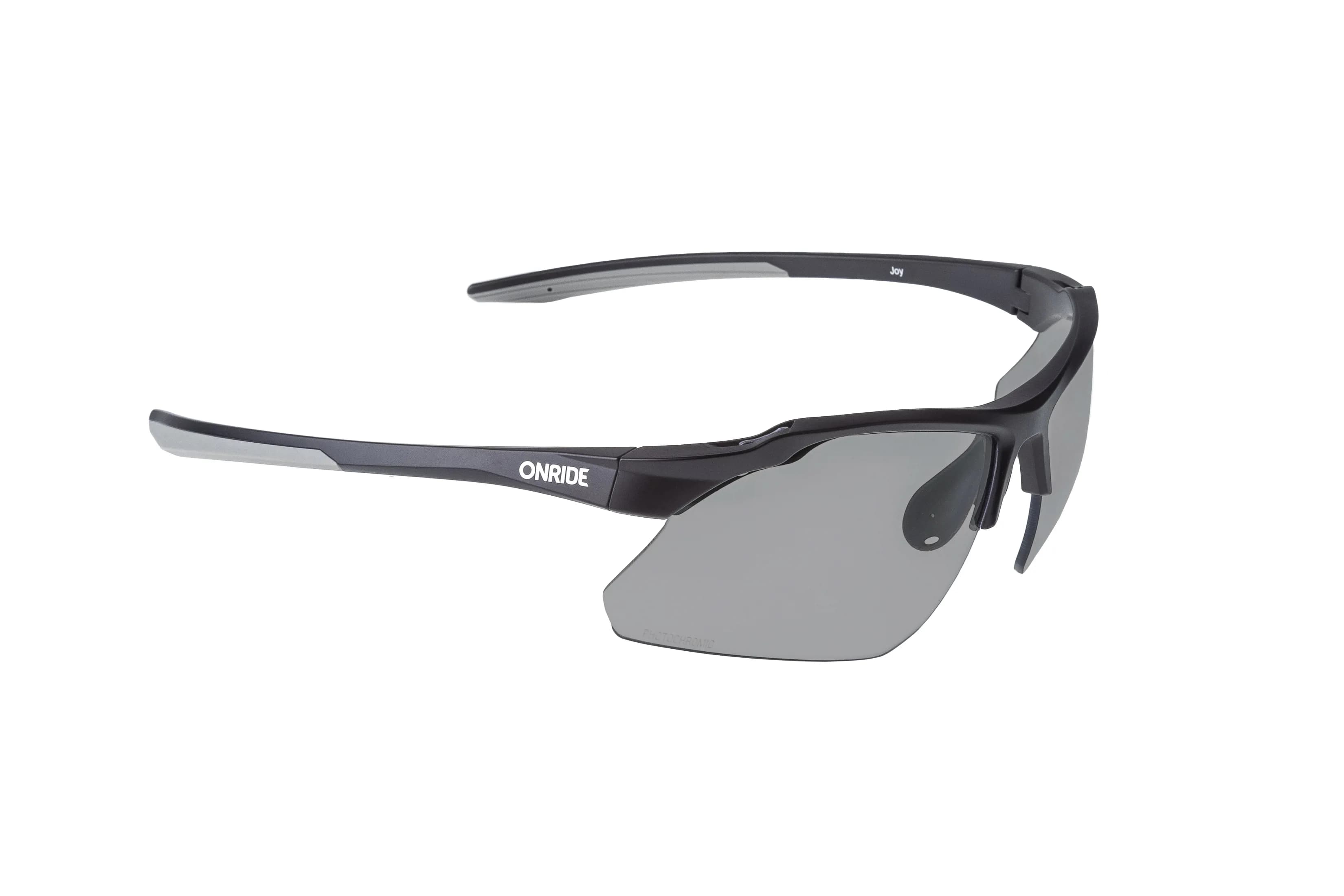 Окуляри ONRIDE Joy матово чорні з лінзами димчасті (17%)