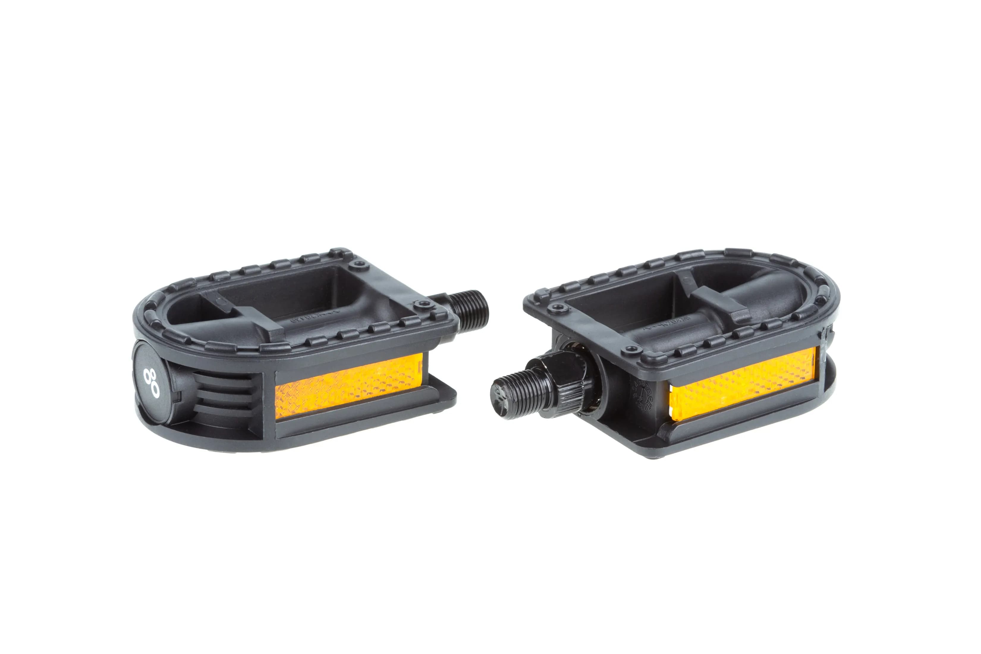 Педалі ONRIDE Kiddi 30 (різьба 1/2), пластик, (96x65) кульки, чорний (polybag)