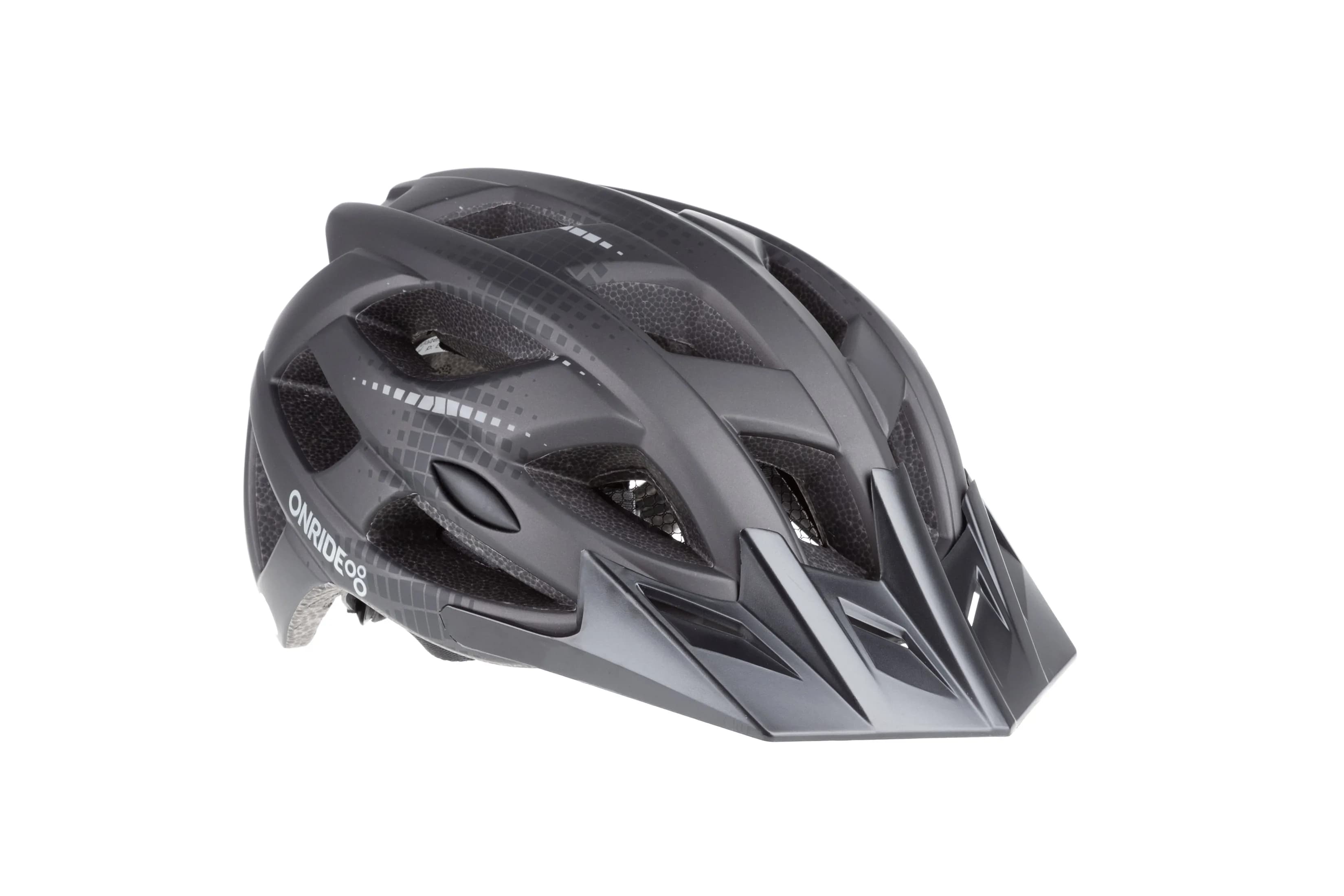 Шолом ONRIDE Route матовий сіро-чорний L (58-61 см)