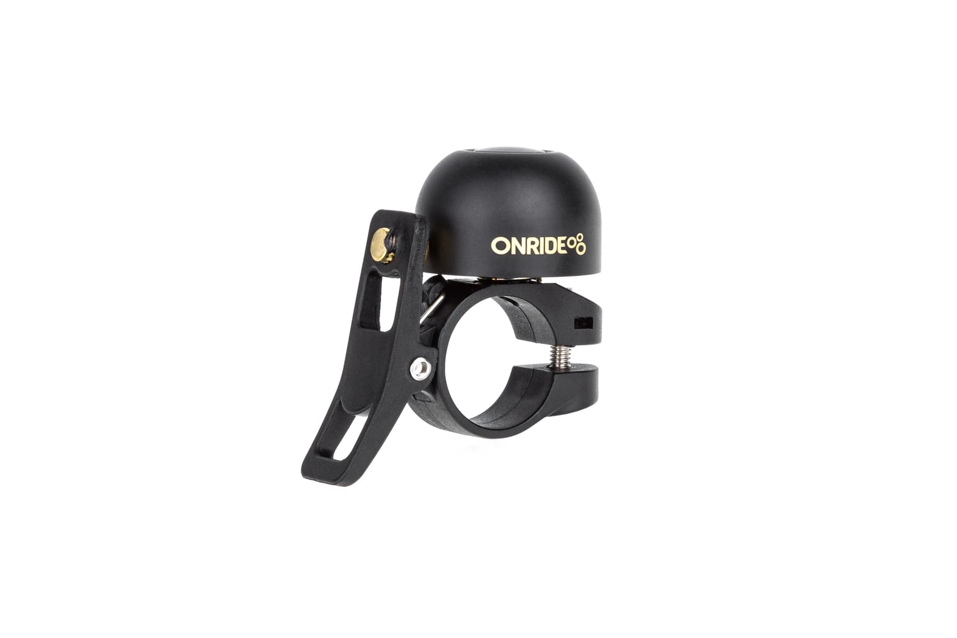 Дзвоник ONRIDE Cebell мідний, Ø керма 22мм, чорний