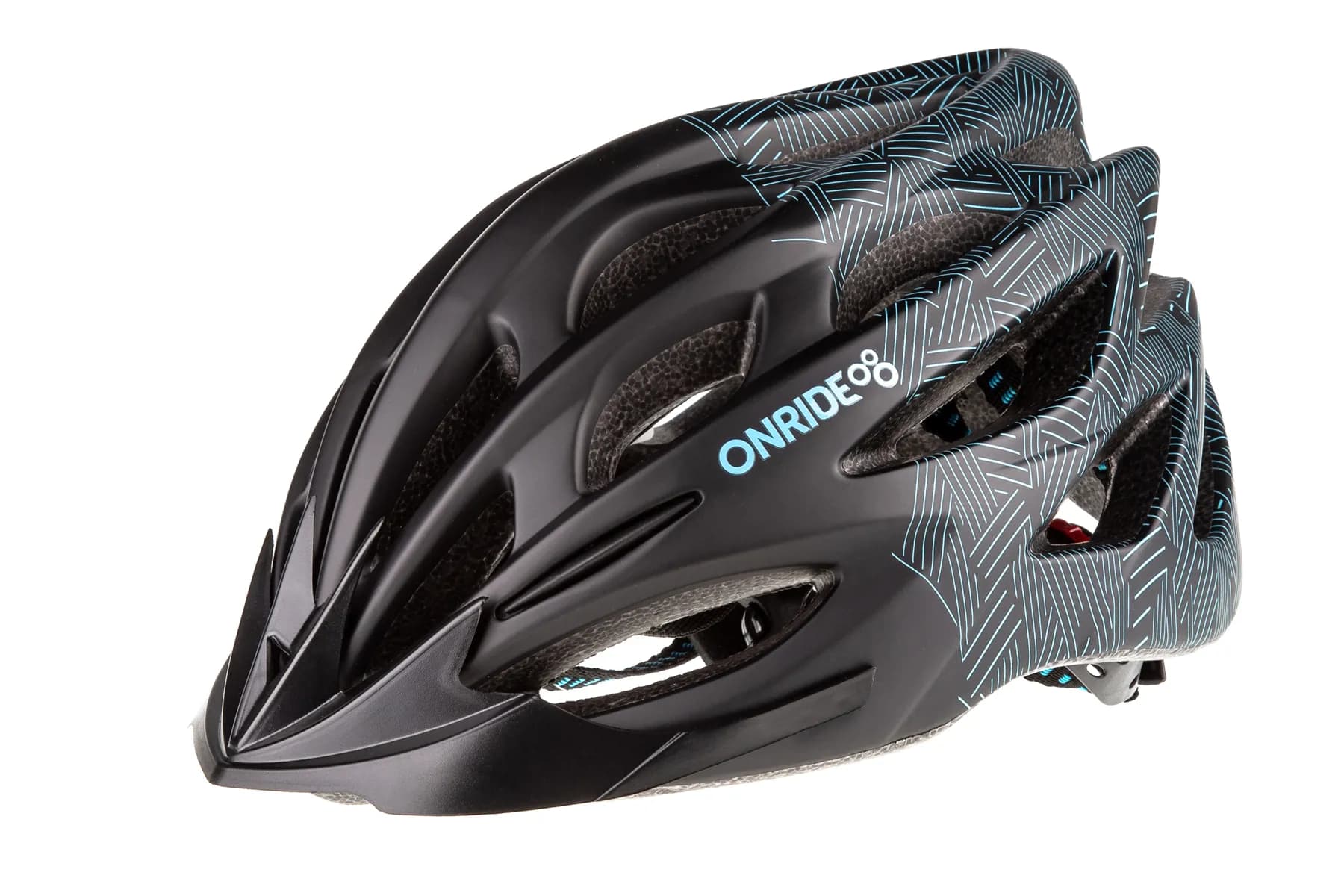 Шолом ONRIDE Mount чорний/синій L (58-61 см)