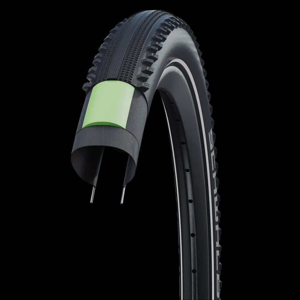 Покришка Schwalbe Hurricane 29x2.00 (50-622) Performance, GreenGuard, SnakeSkin, DD, ADDIX, B/B-SK+R