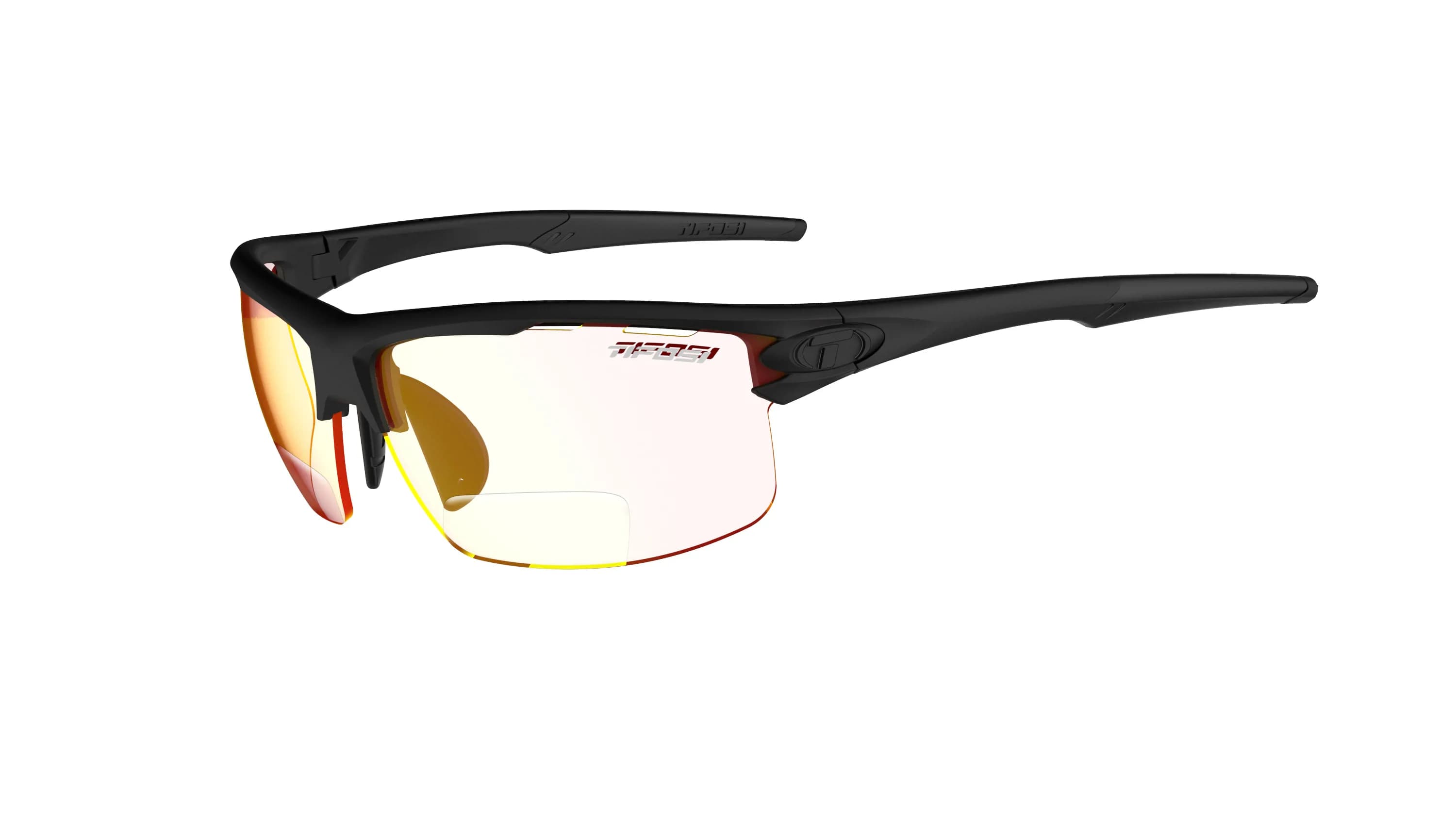 Окуляри Tifosi Rivet Blackout, лінзи Clarion Red Fototec (64-14%) Reader + 2.0