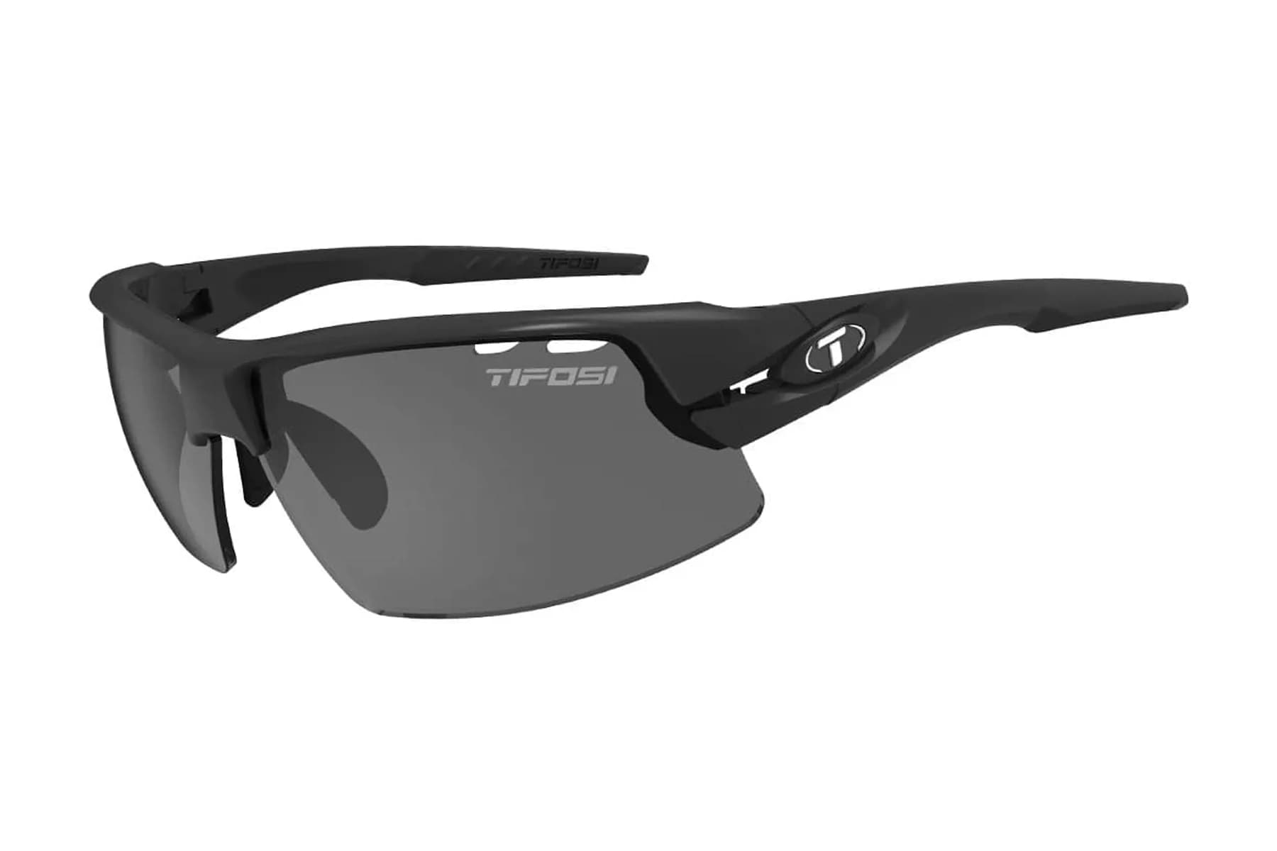 Окуляри Tifosi Crit Matte Black, лінзи Smoke (15%)/AC Red (39%)/Clear (90%)