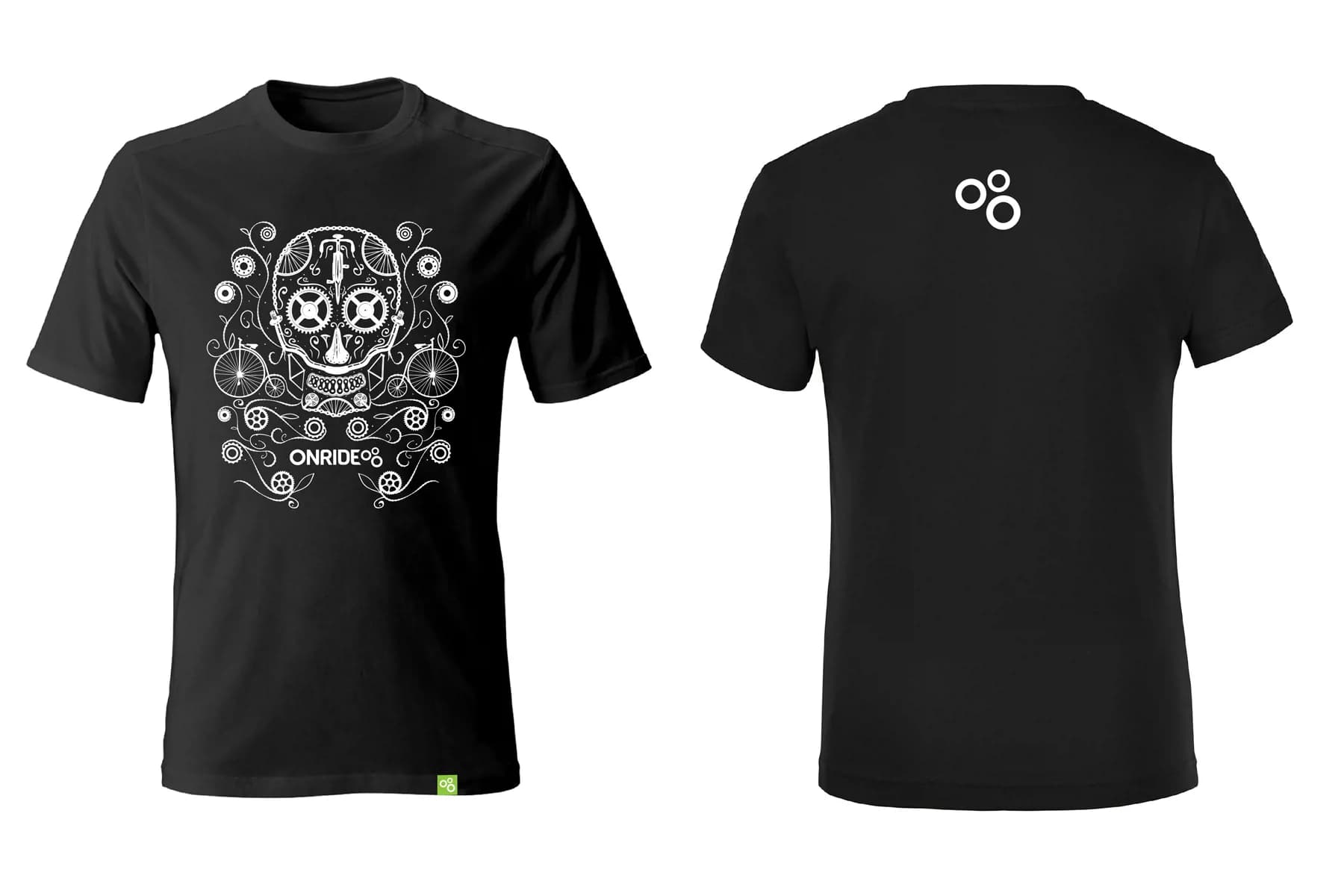 Футболка ONRIDE Skull 20 чоловіча чорний M
