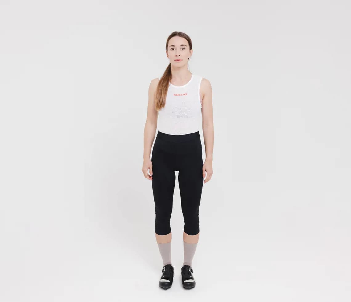 Велотруси жіночі без лямок з памперсом KLS Maddie 3 3/4 чорний S