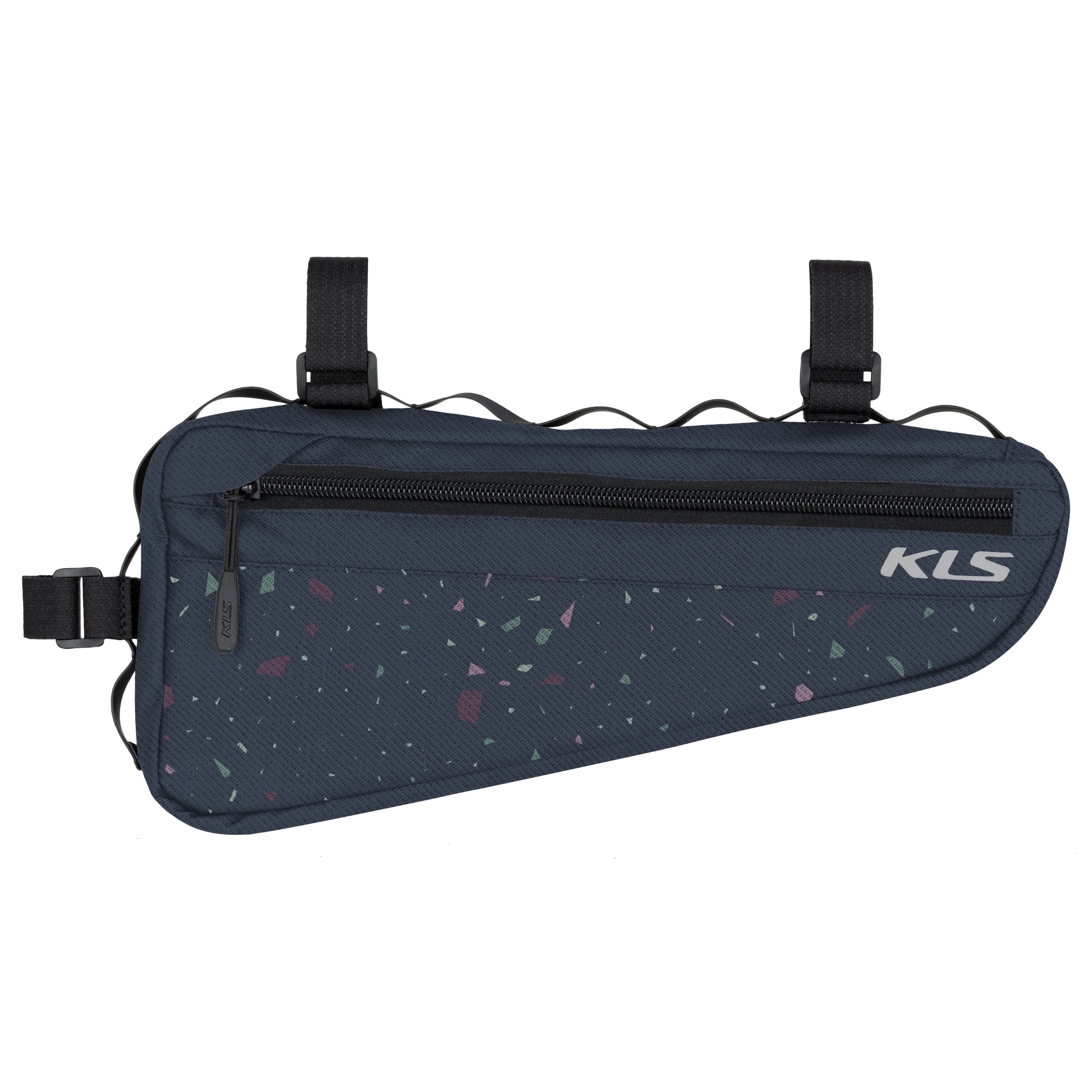 Сумка в трикутник рами KLS Rectangle 023 дизайн-конфетті, темно-синій