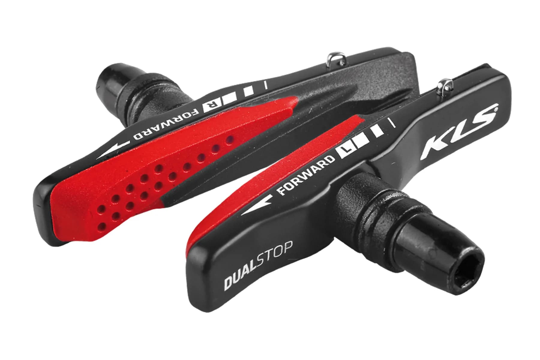 Колодки гальмівні катриджні KLS Dualstop V-01 для V-Brake пара