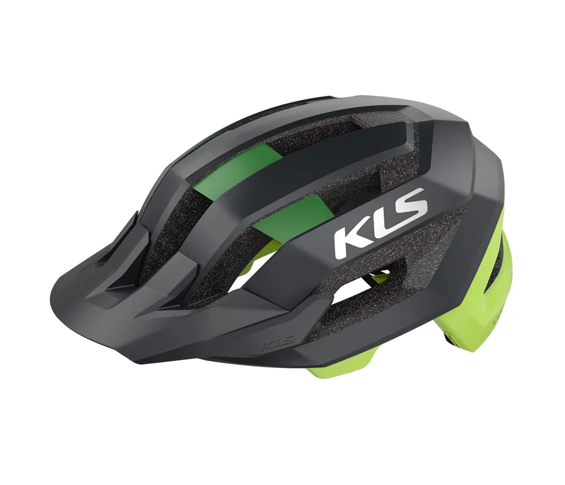 Шолом KLS Sharp L/XL(58-61cм) магнітна застібка, зелений