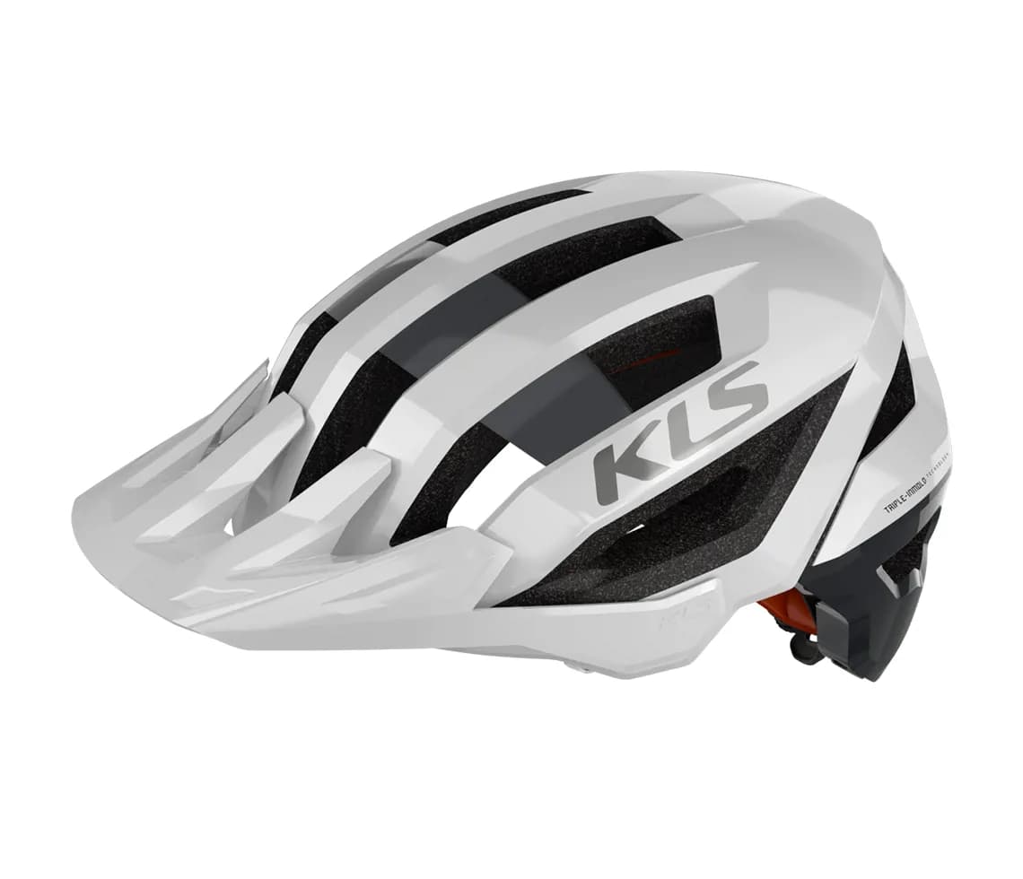 Шолом KLS Outrage L/XL(59-63cм) магнітна застібка, білий